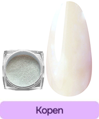 Pastel mirrorpoeder MANY BEAUTY zeemeermin roze-groen